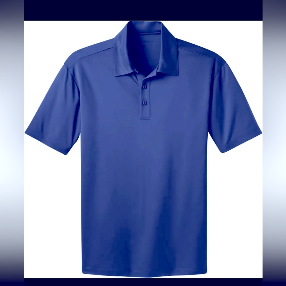 Lot of (2x)!! Port Authority K500 Mens Polo Shirt Short Sleeve Shrink Resistant